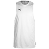 PUMA Funkcionalna majica Hoops Team črna / bela