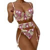 Grudnjak, halteri i gaćice R81093 - Bijela, M/L