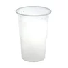 Plastični lonček - 0,5 l, prozoren, 50 kosov