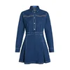 KARL LAGERFELD JEANS Obleka temno modra