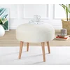 Atelier del Sofa Tabure 52x44cm, Krem