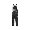 Canis Radne pantalone na tregere luxy robin crno-sive vel.64 ( 55199 )