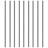 VEVOR Stopniščni stebrički FX-44in-31 13x13x1118 cm Črni