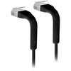 Ubiquiti U-Cable-Patch-3M-RJ45-BK cable with bendable boots RJ45, 3 mm outer diameter, Cable length: 0.1 to 8 m