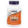 NOW Foods GABA (gama-aminomaslena kislina) 500 mg + tavrin, inozitol in L-teanin, 90 žvečljivih kapsul