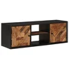 TV ormar s policom s pohranom s vratima 105 x 30 x 35 cm