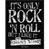 The Rolling Stones Its Only Rock N Roll (Packaged) Sew-On Patch