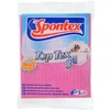 Truleks krpa 15.5x18.5cm Top Tex 3/1 sort Spontex