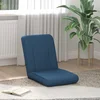 vidaXL Tlorisni stol Modra 50 x 73 x 60 cm blago
