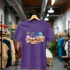 Camiseta Majica sa štampanim printom Cam 270, Ženska, Patlidžan