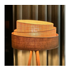 Duolla - Podna lampa YUTE TRIO 1xE27/15W/230V prečnik 45 cm braon/siva/bež