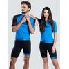 BrainMax BRAIN kolesarski komplet, dres in kratke hlače, moder Velikost: XL