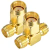 shumee T-adapter SMA-RP vtič/SMA-RP vtičnica/SMA-RP vtičnica