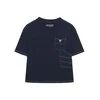 Guess Majica L6RI07 K8HM4 Mornarsko modra Regular Fit
