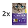 OdourLock posip za muce Lavanda - sivka 2 x 12 kg