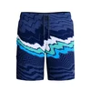 Speedo THE LOOKOUT PRINT BRDSHRT 18INCH AM, moške kopalne hlače, modra 80048450