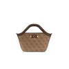 GUESS Nakupovalna torba Guess Cabas Lindsey Mini Latte Logo bež