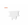 DAWN Magnetic slim konektor T beli (26-A-T)