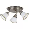 Rabalux Grando plafonska lampa E14 3x40W bronza/bela Kupatilska rasveta
