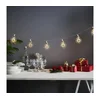 Eglo 411112 - LED lanac ORNAMENT 10xLED/3xAA 2,4m toplo belo svetlo