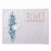 Damast prt Winter Blueberry 35x180 cm EMI