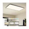 Brilagi - LED prigušiva plafonsko svetlo SLIMFRAME LED/80W/230V 120x60 cm crna + daljinski upravljač