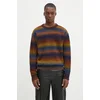 Pulover s primesjo volne Aries Boucle Space Dye Knit