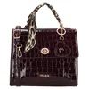 Charm London Knightsbridge 01383 Bordeaux red