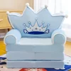 Foteljica za decu Blue Crown