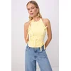 Trendyol Top pastelno rumena