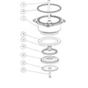 Tesnilo La Pavoni PCL 42x4 Viton (5650006/5660001)