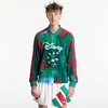 Dres adidas Brain Dead Disney Long Sleeve Jersey Red/ Bold Green/ Blue M