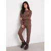 Sinsay - Dres joggeri sa vezanim medom - kafa