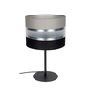 Stona lampa CORAL 1xE27/60W/230V crna/siva
