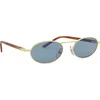 Persol Muške sunčane naočare 0PO1023S 113256, Ovalne, Zlatne
