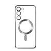 Silikonska maska Magsafe za Samsung S25/ silver