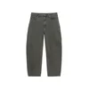 Pull&Bear Kavbojke črn denim