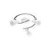Eglo 75303 - LED spot svetiljka DAKAR 3xE14/3,5W/230V 3000K, prečnik 29,5 cm