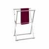 WENKO 22476100 - Stalak za peškire LAVA 53,5x80,5 cm nerđajući čelik/srebrna