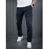 Denistar Muške pantalone 100/2795, Kargo, Teget