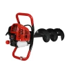 PROLINETECH Motorni bušač rupa za jednog rukovaoca PLT/EA-333, 2600W, Crveno - crna