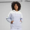 Womens Puma Around The Block Hoodie, Blue, Size M, Clothing
