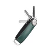 Etui za ključe Orbitkey Hybrid Leather 8,5 cm zelena barva