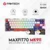 Tastatura Mehanicka Gaming Fantech MK911 RGB Vibe Maxfit 70 London Tour Wireless (Yellow switch)