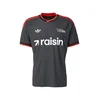 ADIDAS PERFORMANCE Funkcionalna majica UNB grafit / krvavo rdeča / črna / bela