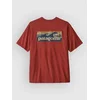 Patagonia Boardshort Logo Pocket Responsibili moška majica rusty red
