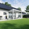 Bioklimatska pergola Antares Stenska, 3 x 3.6, Bela, Ročni