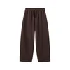 MANGO KIDS Hlače BARRY temno rjava