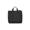 REISENTHEL TORBA TOALETNA GLOSSY DOTS BLACK