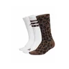 Adidas Čarape Leo Sock 3P KC5735, Braon-bele